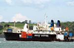 ID 1021 SOUTHERN MOTU (1970/2310grt/IMO 7010846, ex-BLACK BART, NGAMARU III, NIUGINI KULA, JOHN BURKE. Renamed ITAC EXPRESS. BROKEN UP 2006) loaded with emergency supplies, outbound from Auckland, NZ en-route...